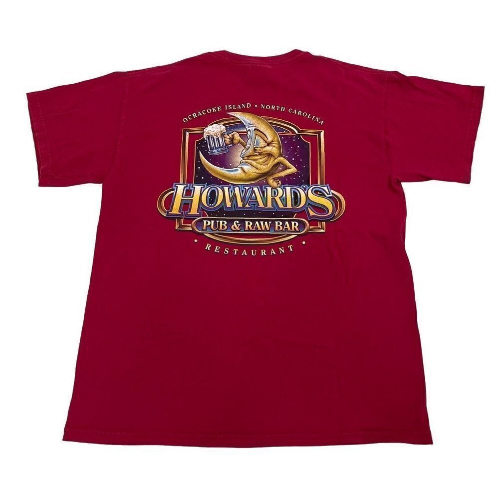 𝅺moon and Stars Pub Brewery Bar Large Back Graphic T-shirt Medium